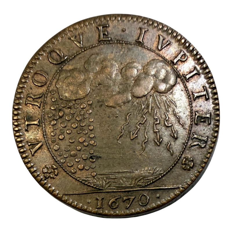 Token Louis IV 1670 - Utroque Iupiter - France A0097