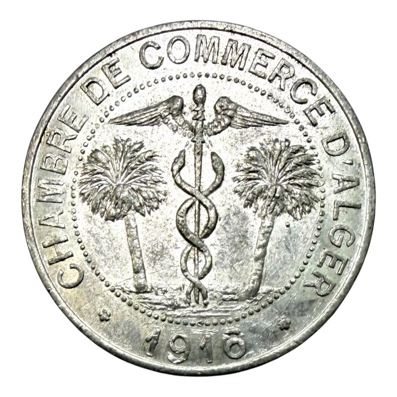 Coin 10 Centimes (Alger Chamber of Commerce) Commune of Algiers A0167