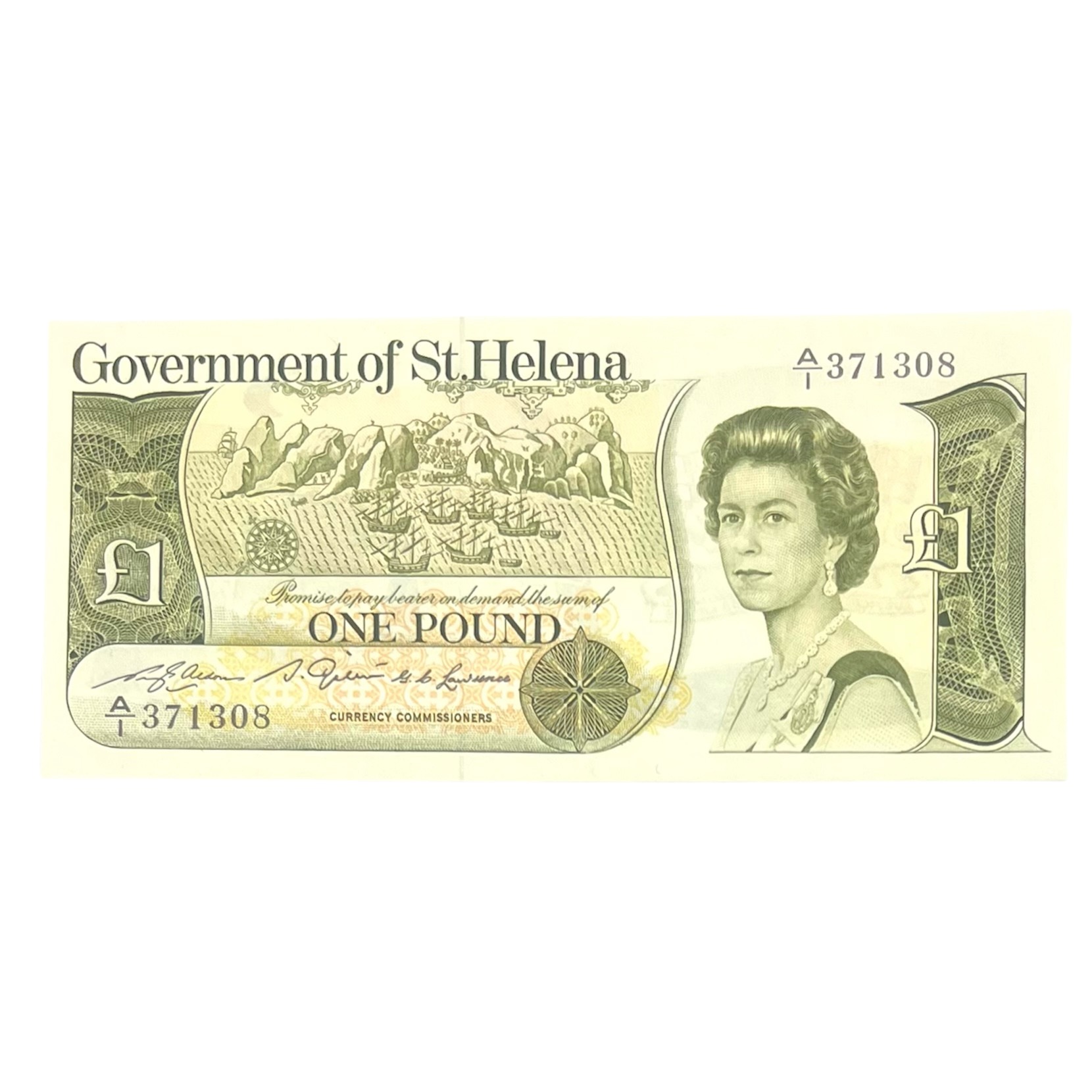 Banknote 1 Pound 1981 St. Helena UNC REFA0027
