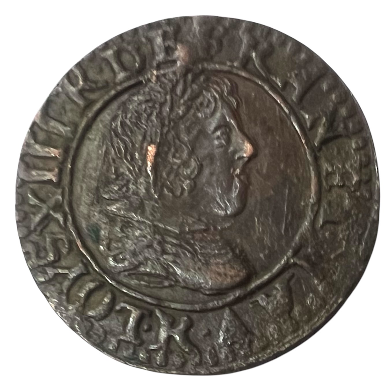 Coin Double Tournois 1627 K Louis XIII REFA0057