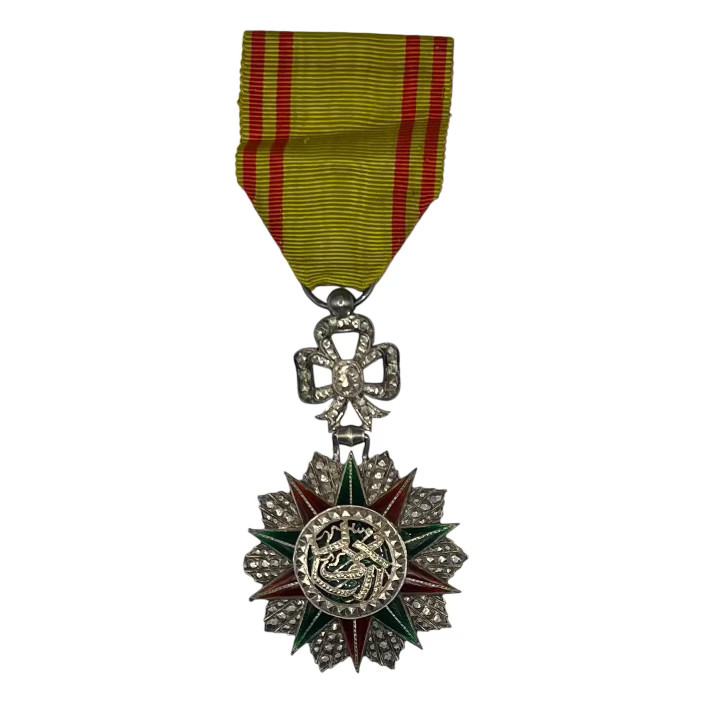 Military Decoration Nichan Iftikhar Chevalier Tunisia REF00002A