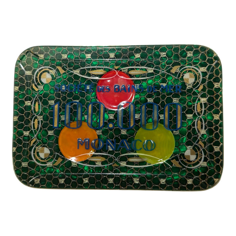 Casino Plaque / Token 100.000 Francs SBM Monaco A0077